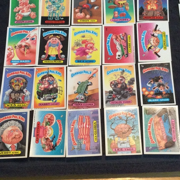 Vintage 1986 Topps Garbage Pail Kids cards mix from series 3, 4, 5 & 6 46 cards - Picture 4 of 7